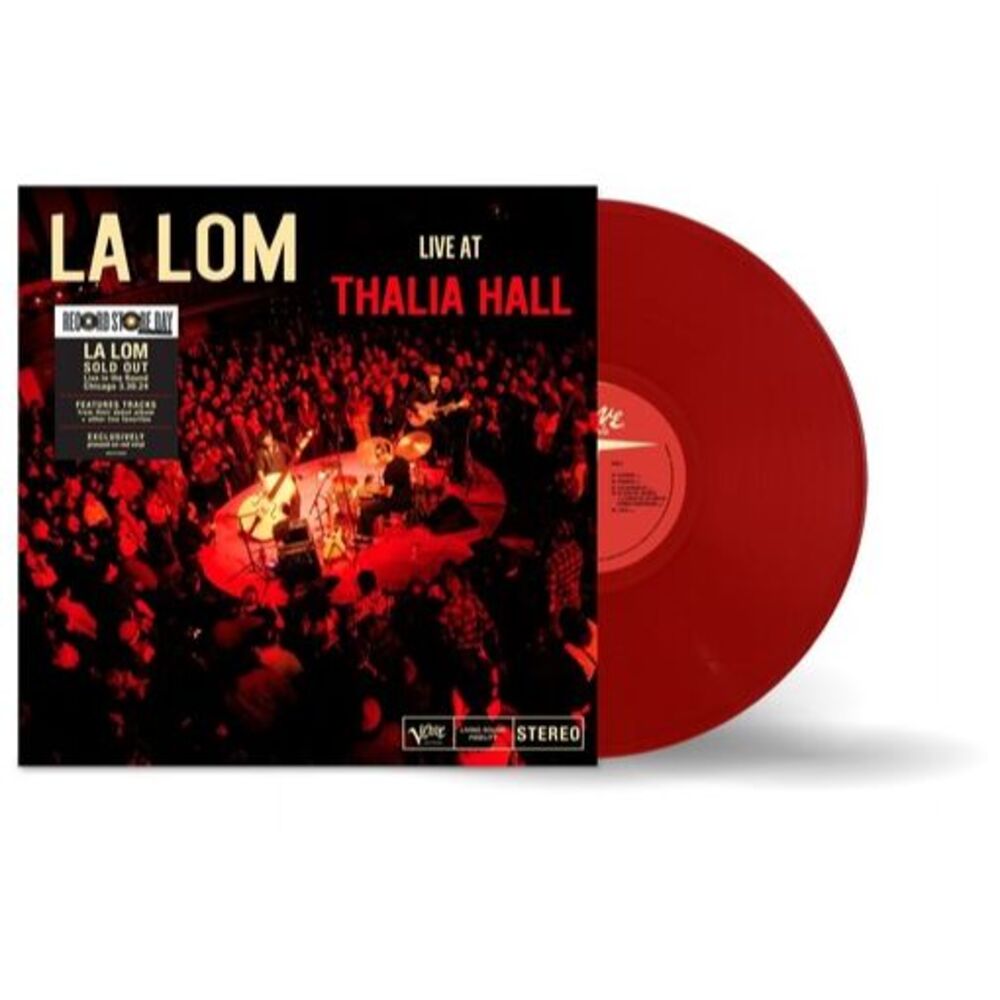New! La Lom, Live at Thalia Hall on Red Vinyl LP RSD 2025 Record Store Day RSD25